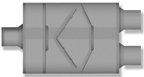 LT541 2.5"-2.5" Center-Offset 4"x9" Oval-13"-19" 4"x9" oval