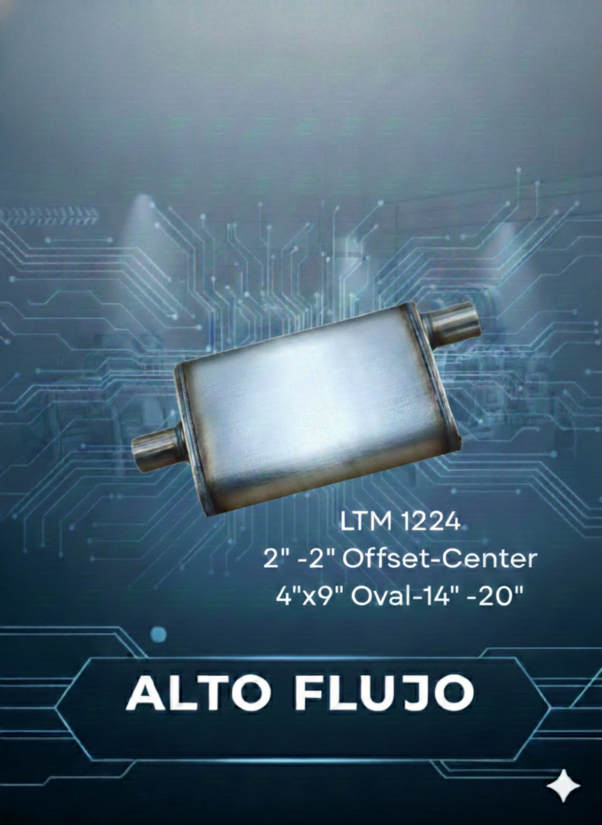 LTM1224 2"-2" Offset-Center 4"x9" Oval-14"-20" 4"x9" oval
