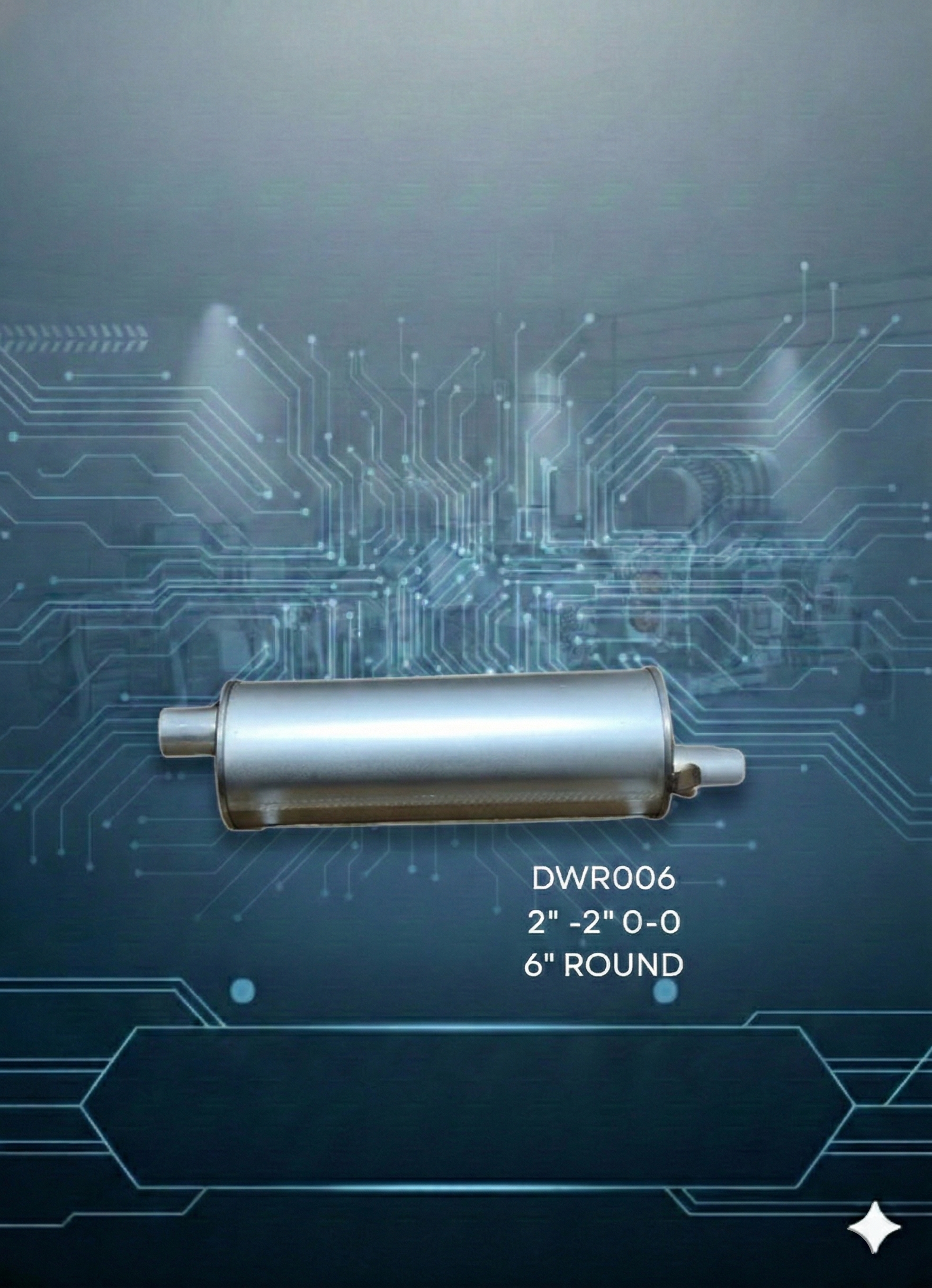 DWR006 2"-2" Offset-Offset 6" Round-18"-24" 6" round